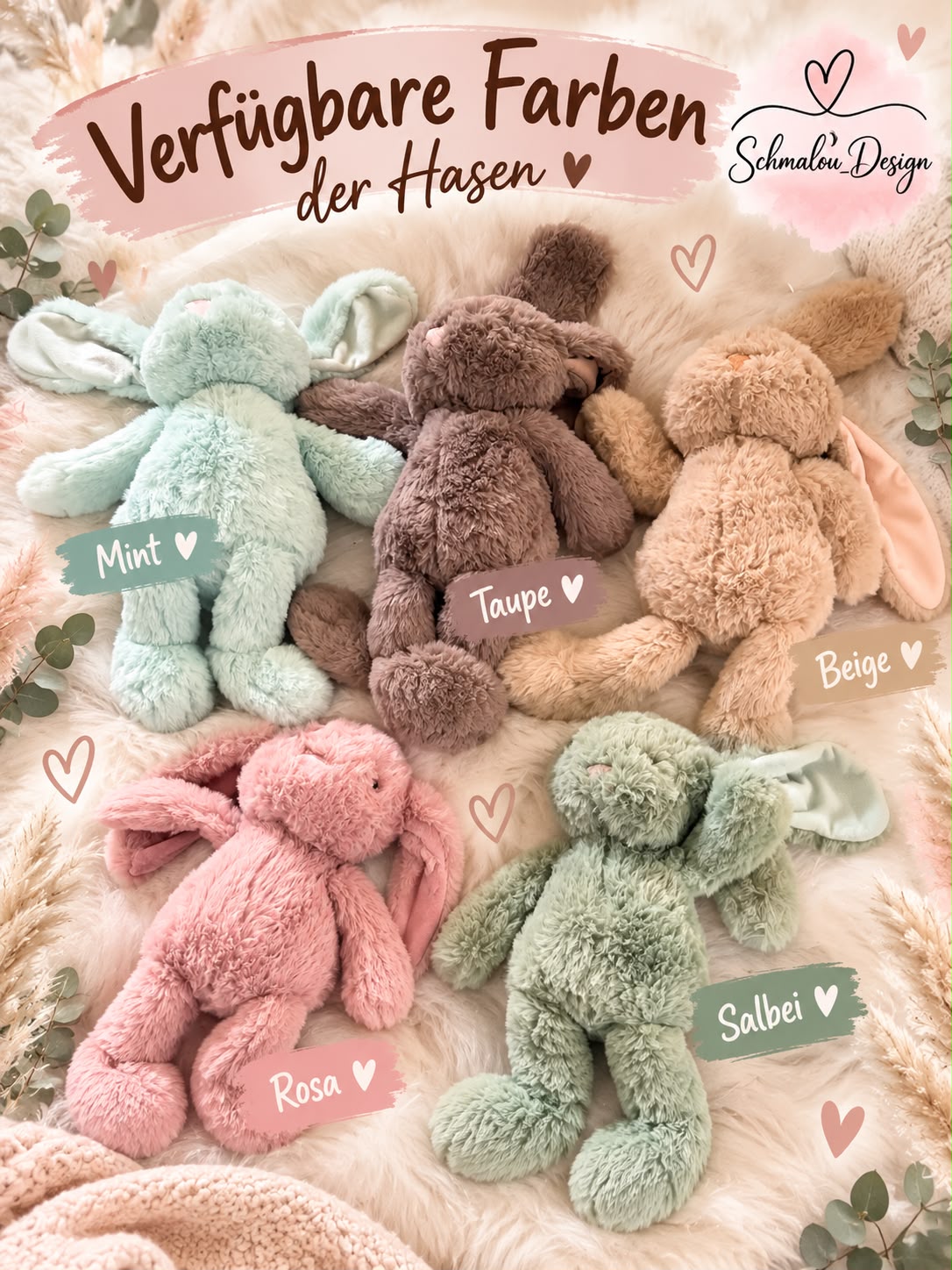 Kuschelhase - personalisiert