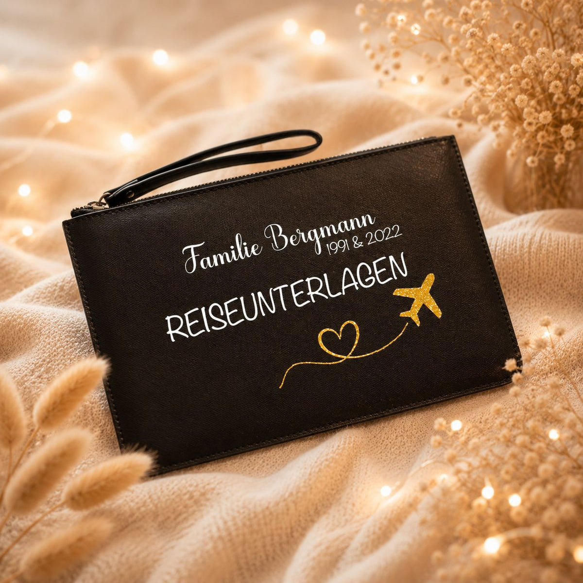 Reiseunterlagen Tasche