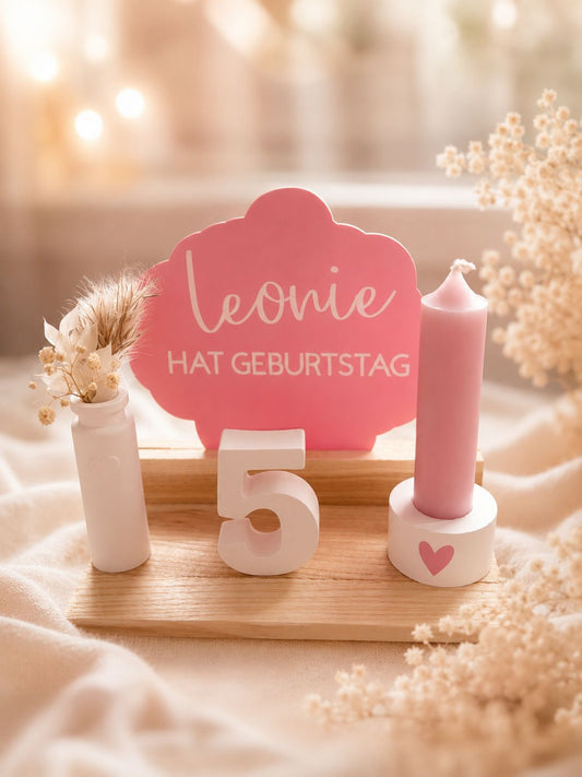 Geburtstag Kerze - in verschiedenen Farben